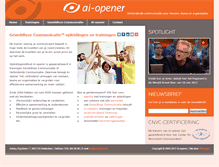 Tablet Screenshot of ai-opener.nl